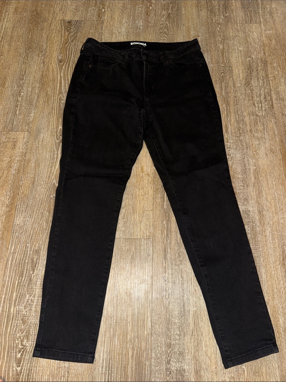 Sonoma Black Stretchy Jeans size 12